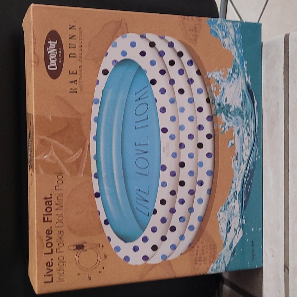 Indigo Polka Dot Mini Pool